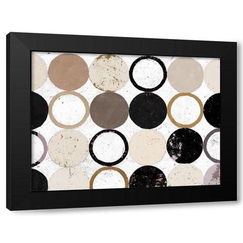 Cirque du Brun Neutral Black Modern Wood Framed Art Print by Loreth, Lanie