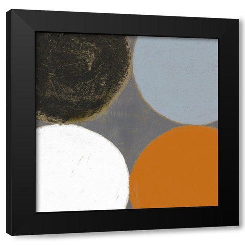 Colorful Cirque II Black Modern Wood Framed Art Print by Loreth, Lanie
