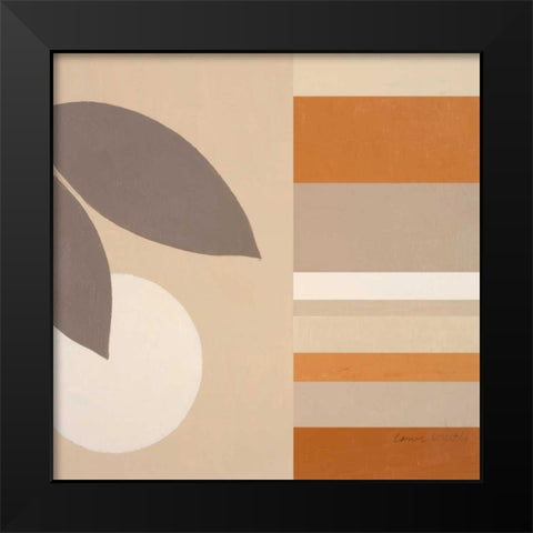 City Abode II Black Modern Wood Framed Art Print by Loreth, Lanie