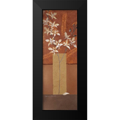 Tranquil Orchids I Black Modern Wood Framed Art Print by Loreth, Lanie