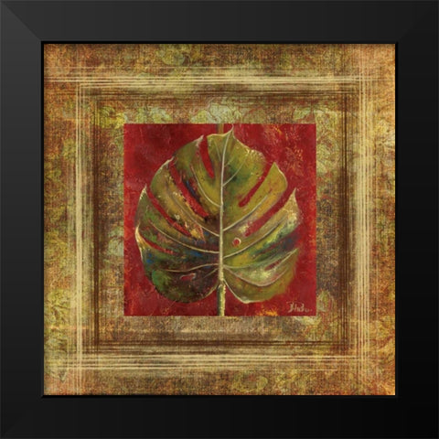 Caliente IV Black Modern Wood Framed Art Print by Pinto, Patricia