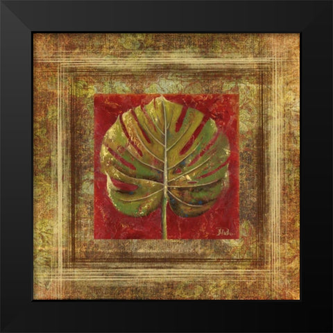 Caliente V Black Modern Wood Framed Art Print by Pinto, Patricia