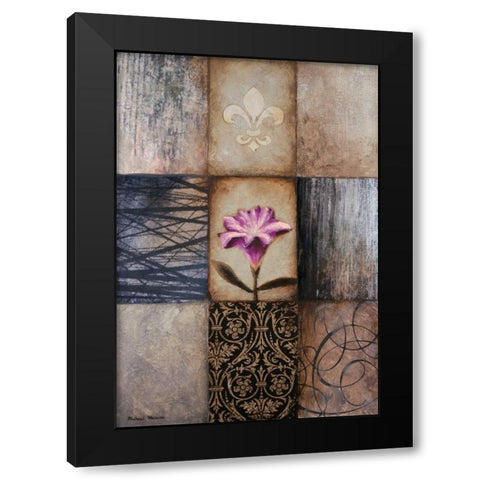 Frail I Black Modern Wood Framed Art Print by Marcon, Michael