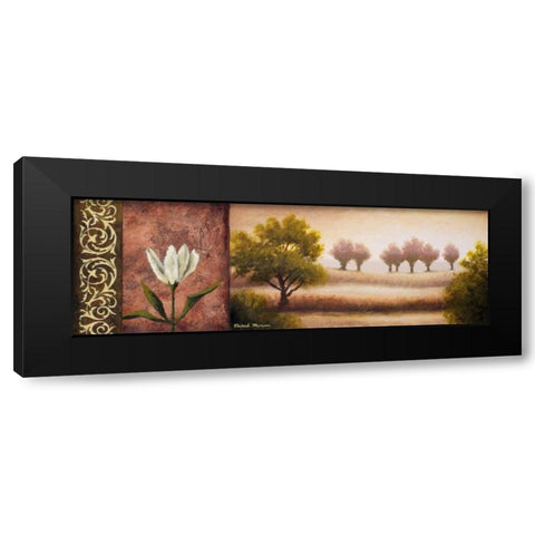 Jarvis II Black Modern Wood Framed Art Print by Marcon, Michael