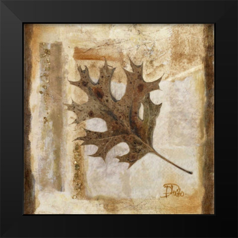 Fall I Black Modern Wood Framed Art Print by Pinto, Patricia