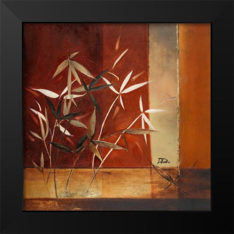 New Harmonious II Black Modern Wood Framed Art Print by Pinto, Patricia
