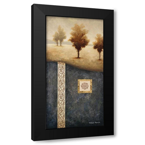 Transitional Landscape II Black Modern Wood Framed Art Print by Marcon, Michael