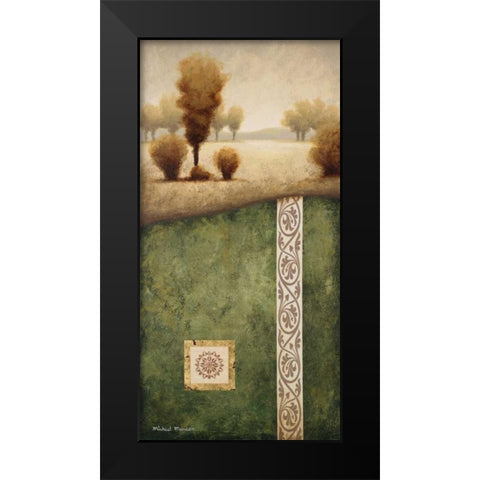 Transitional Landscape III Black Modern Wood Framed Art Print by Marcon, Michael