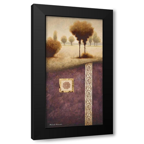 Transitional Landscape IV Black Modern Wood Framed Art Print by Marcon, Michael