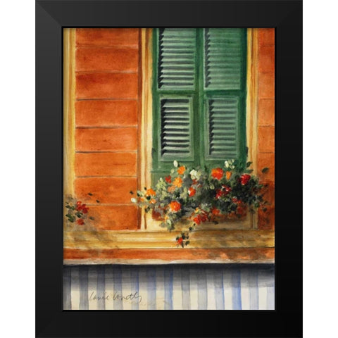 Adorned II Black Modern Wood Framed Art Print by Loreth, Lanie