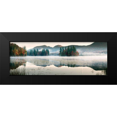 Lefferts Pond Black Modern Wood Framed Art Print by Lake, Shelley
