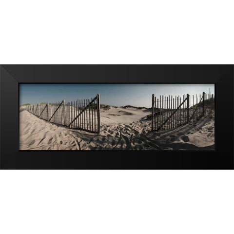 Herring Cove Black Modern Wood Framed Art Print by Lake, Shelley