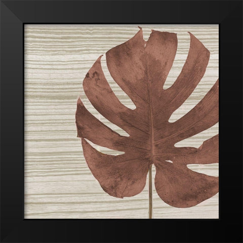 Dry Balazo on Fabric I Black Modern Wood Framed Art Print by Pinto, Patricia