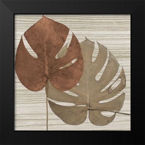 Dry Balazo on Fabric II Black Modern Wood Framed Art Print by Pinto, Patricia