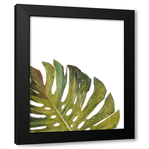 Partial Palm I Black Modern Wood Framed Art Print by Pinto, Patricia