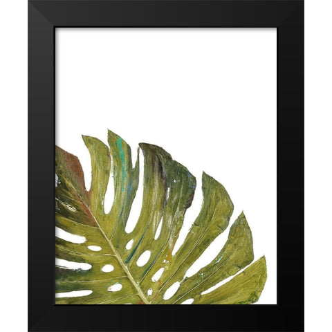 Partial Palm I Black Modern Wood Framed Art Print by Pinto, Patricia
