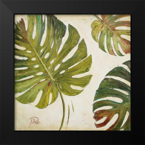 Organic I Black Modern Wood Framed Art Print by Pinto, Patricia