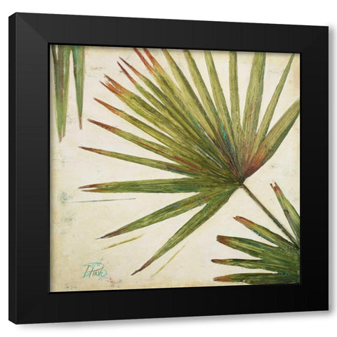 Organic II Black Modern Wood Framed Art Print by Pinto, Patricia