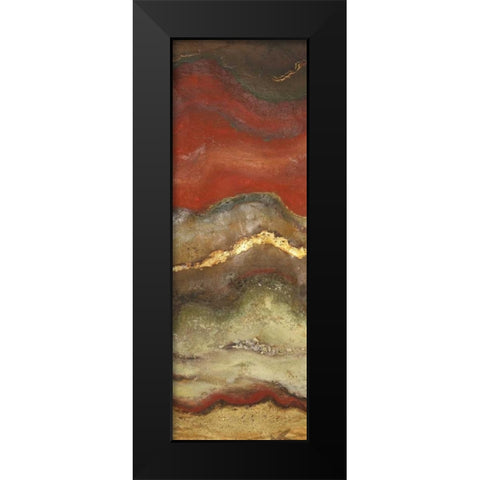 Tierra Panel I Black Modern Wood Framed Art Print by Pinto, Patricia