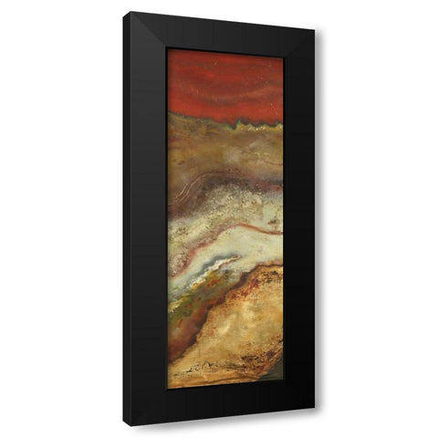 Tierra Panel II Black Modern Wood Framed Art Print by Pinto, Patricia