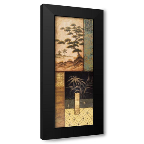 Somewhere in Japan I Black Modern Wood Framed Art Print with Double Matting by Marcon, Michael