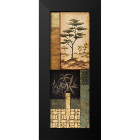 Somewhere in Japan II Black Modern Wood Framed Art Print by Marcon, Michael