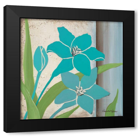 Fresh Cut I Black Modern Wood Framed Art Print by Hakimipour-Ritter