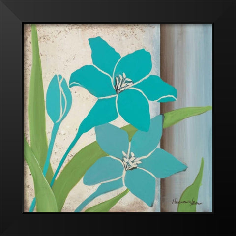 Fresh Cut I Black Modern Wood Framed Art Print by Hakimipour-Ritter