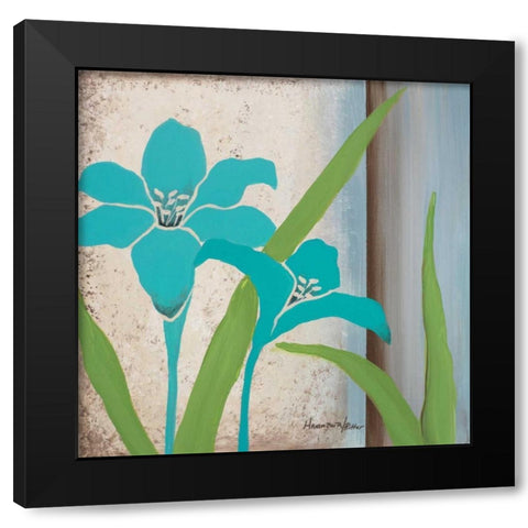 Fresh Cut II Black Modern Wood Framed Art Print by Hakimipour-Ritter