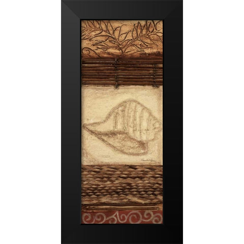 Organic Oasis I Black Modern Wood Framed Art Print by Hakimipour-Ritter