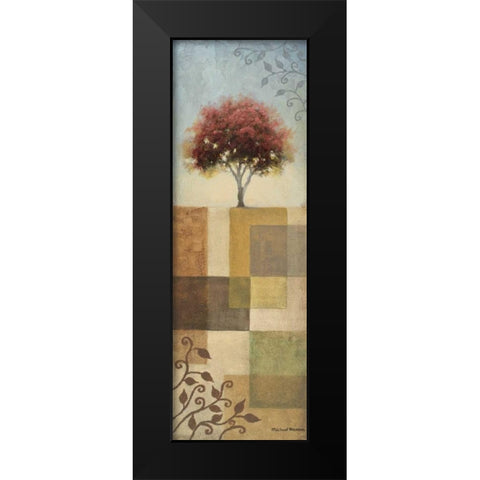 New May Colors Black Modern Wood Framed Art Print by Marcon, Michael