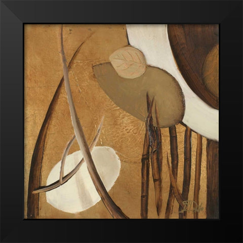 Mini Eco-Chic II Black Modern Wood Framed Art Print by Pinto, Patricia