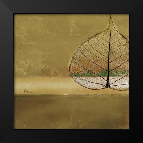 Less is More I Black Modern Wood Framed Art Print by Pinto, Patricia