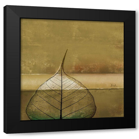 Less is More II Black Modern Wood Framed Art Print with Double Matting by Pinto, Patricia