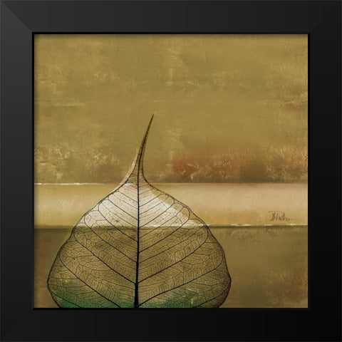 Less is More II Black Modern Wood Framed Art Print by Pinto, Patricia