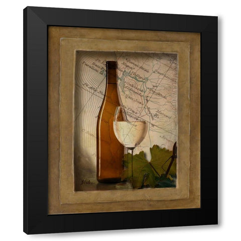Old Napa I Black Modern Wood Framed Art Print by Pinto, Patricia