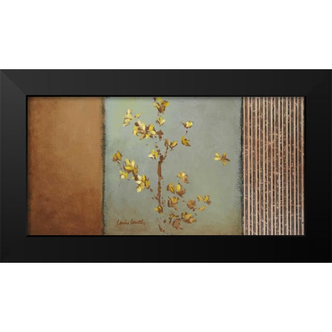 Sun-Kissed Branches I Black Modern Wood Framed Art Print by Loreth, Lanie
