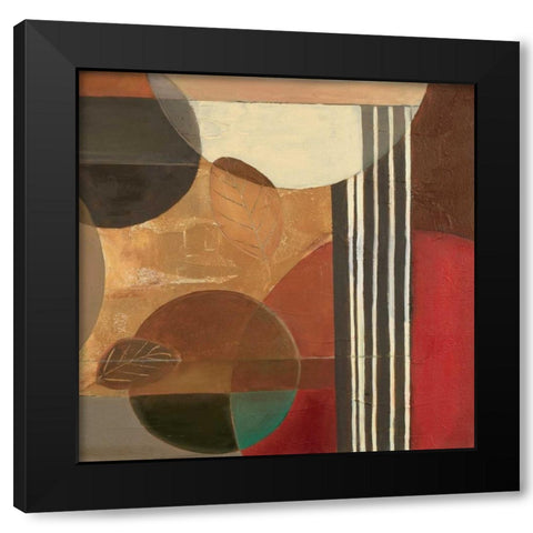 Visionary IV Black Modern Wood Framed Art Print with Double Matting by Pinto, Patricia