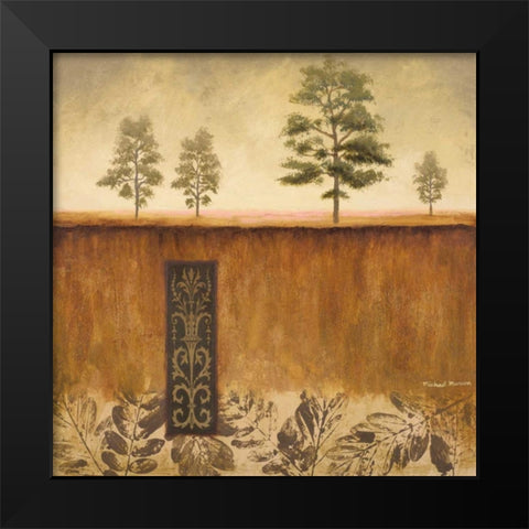 Fairhaven I Black Modern Wood Framed Art Print by Marcon, Michael