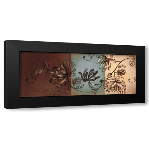 Translucent Garden - With Teal II Black Modern Wood Framed Art Print by Loreth, Lanie