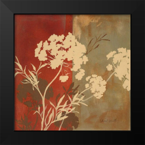 Among the Flowers I Black Modern Wood Framed Art Print by Loreth, Lanie