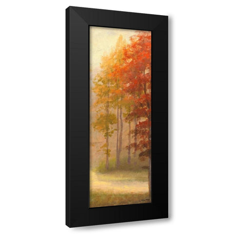 Fall Trees I Black Modern Wood Framed Art Print with Double Matting by Marcon, Michael