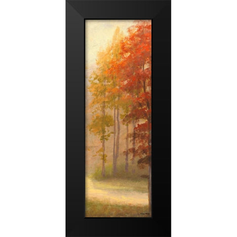 Fall Trees I Black Modern Wood Framed Art Print by Marcon, Michael