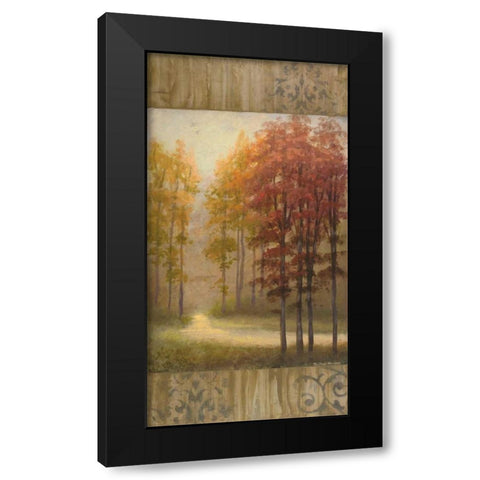 October Trees I Black Modern Wood Framed Art Print by Marcon, Michael