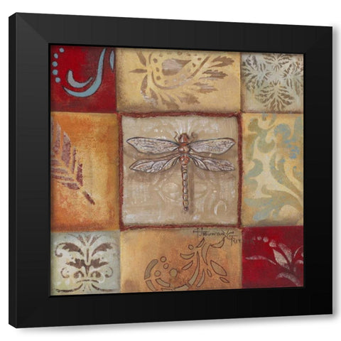 Pond Life I Black Modern Wood Framed Art Print by Hakimipour-Ritter