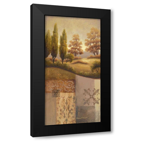 Return to Rockford Black Modern Wood Framed Art Print by Marcon, Michael