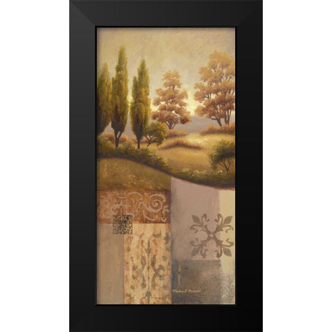 Return to Rockford Black Modern Wood Framed Art Print by Marcon, Michael