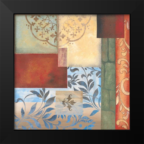 Mood Swing II Black Modern Wood Framed Art Print by Hakimipour-Ritter