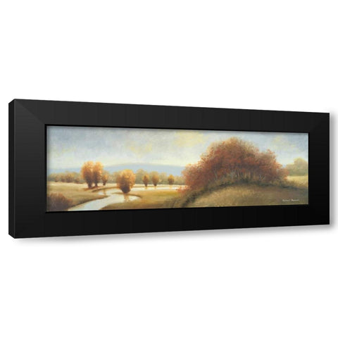 In a Distant Season II Black Modern Wood Framed Art Print with Double Matting by Marcon, Michael
