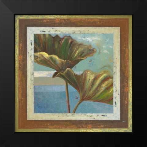 Framed Blue Dream II Black Modern Wood Framed Art Print by Pinto, Patricia